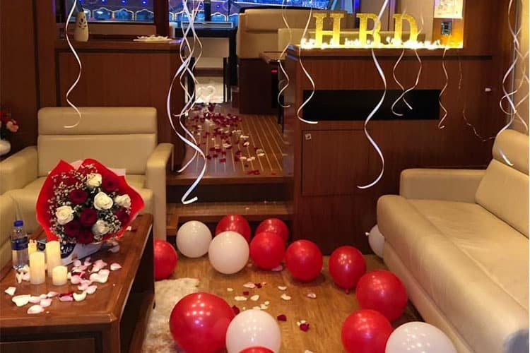 Birthday Party Yacht Rental Dubai