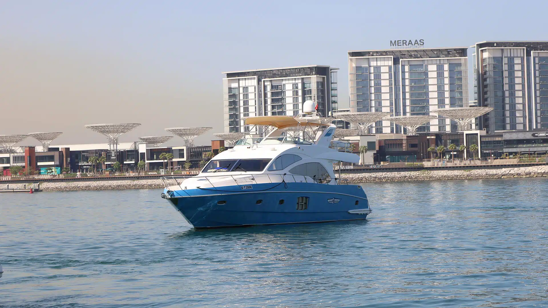 63ft majest Yacht rental Dubai Marina