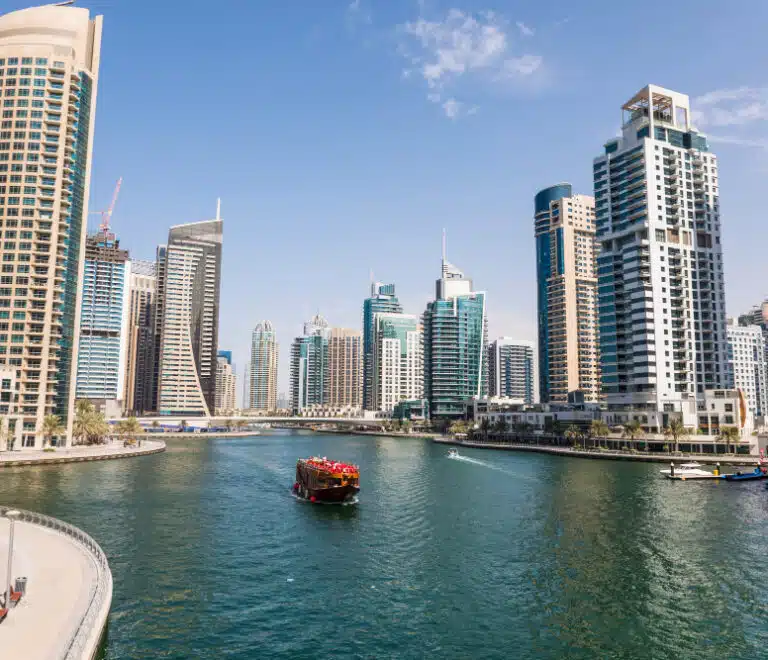 Dubai's coastal