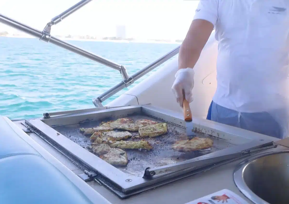 BBQ / Barbecue on Yacht