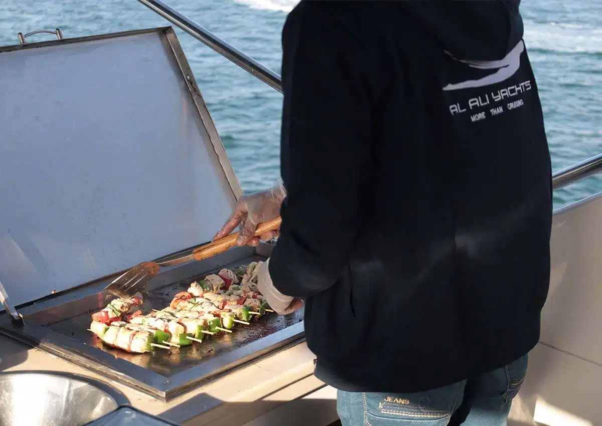 BBQ on Yacht / Barbecue on Yacht