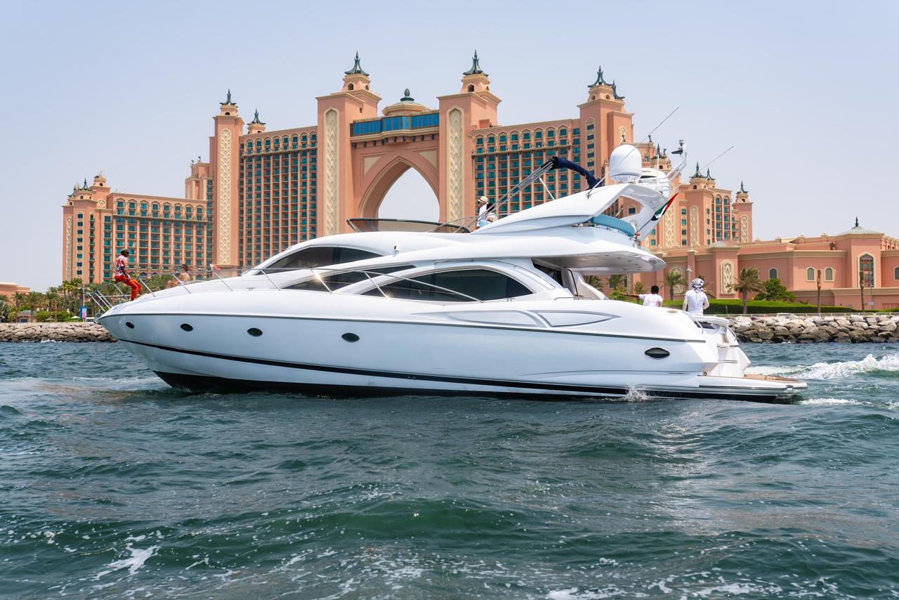 Beautiful sunset cruise aboard Jade 64ft yacht in Dubai