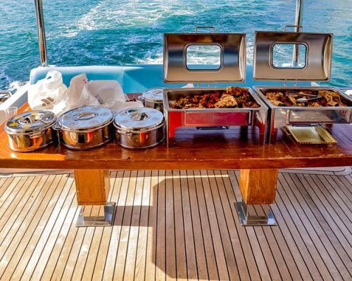 BBQ / Barbecue on Yacht