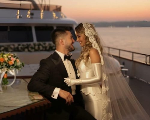 Dubai yacht wedding event