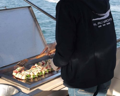 BBQ on Yacht / Barbecue on Yacht